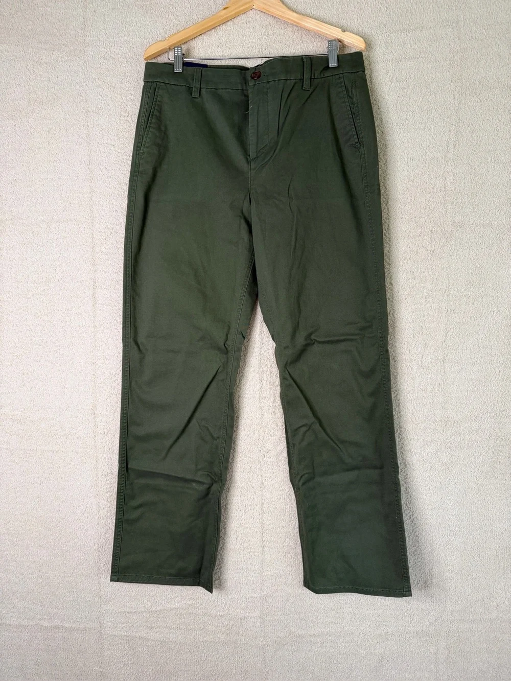 J.Crew Olive Green Everyday Chino Pants Tall Size 14T